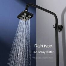 Bộ vòi sen áp lực cao điều chỉnh 360° – Thiết kế tiết kiệm nước, kiểu dáng vuông hiện đại, hiệu ứng mưa rào, xoay 360°, chất liệu ABS cao cấp, dễ lắp đặt, phụ kiện phòng tắm tăng áp, bộ phụ kiện phòng tắm, trang trí phòng tắm cao cấp, dễ lắp đặt. - Nhiều màu sắc [Nâng cấp/Tối ưu hóa vật liệu] - Xem 8
