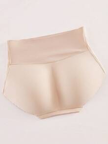 Pantalones cortos moldeadores con control de abdomen y elevación de glúteos para mujeres, almohadillas para glúteos, glúteos falsos, ropa interior moldeadora para mujeres - Albaricoque - Ver 9