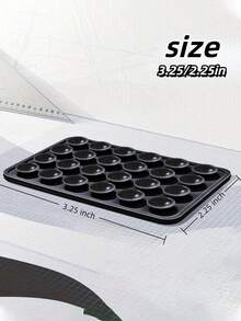 硅胶吸盘手机支架，双面吸盘，多功能背胶，防滑免提，适用于浴室镜子、车载自拍和视频拍摄，兼容、安卓手机，生日礼物，送给家人和朋友的手机配件 - 查看 9