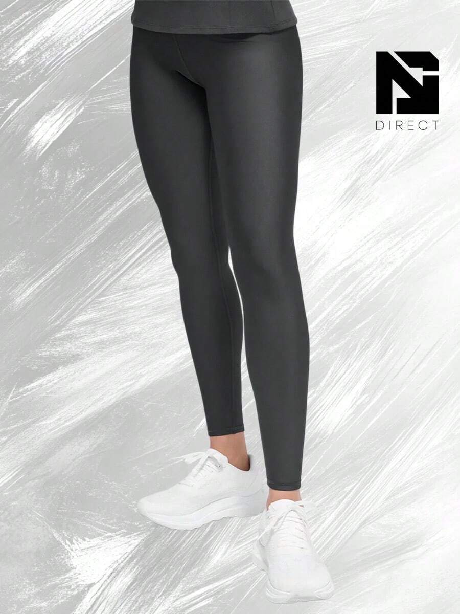 Airlift Winter Warm High-Waist Legging - Anthracite - 查看 1