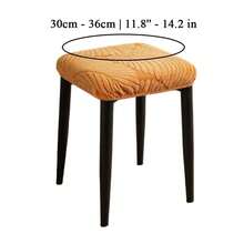 1 buc pătrat scaun husă elastică scaun husă utilă masă scaun husă stretch scaun de luat masa protecție uz casnic articol moale scaun husă - Multicolor - Vizualizare 3