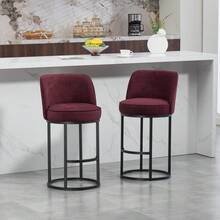 Barstools - Burgundy - View 7