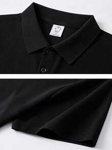 3pcs Men's Classic Summer Polo Shirts - Short Sleeve Button Collar, Perfect For Business Casual Daily Wear Sports - Multicolor - View 9