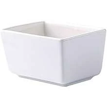 Sizikato Pure White Porcelain Sugar Packet Holder Tea Bag Bowl, 5 Oz - 1 件 - 查看 1