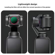 UEGOGO Adjustable Magnetic Neutral Density Filter ND32-512 For Osmo Pocket 3, Multi-Coated High-Definition Optical Glass, Quick Magnetic Attachment, Includes Cleaning Cloth - View 4
