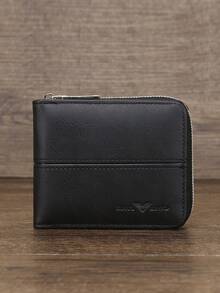 KAIDUCH Fashionable Retro Men's Short Wallet, Multi-Card Slot Large Capacity Portable Multifunctional Wallet, Christmas Gift For Men Wallet Mini Wallet Purse Wallet Men Wallet Leather Small Wallet Cute Wallet Travel Essential Summer - Black - View 7