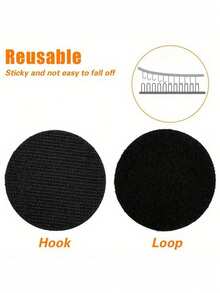 Strong Hook And Loop Fasteners, Suitable For Fixing Bed Sheets And Sofa Cushions, Also Suitable For Non-Slip Sofa Cushions, Bed Sheets, Sofa Cushions, Carpets And Non-Slip Mats. The Back Side Has Strong Adhesion, Easy To Remove Without Leaving Residue, Reusable. - Multicolor - View 8