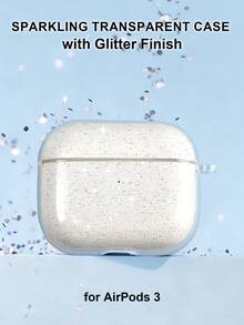 Ốp tai nghe trong suốt lấp lánh, có thể tháo rời, vỏ bảo vệ trong suốt tương thích với Apple AirPods4/AirPods3/AirPods2/AirPodsPro/AirPodsPro 2/AirPodsPro3. Chất lượng cao cấp, thiết kế độc đáo, món quà Giáng sinh hoàn hảo cho gia đình và bạn bè. - Xem 11