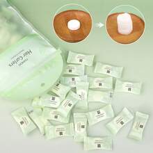 50 pièces de comprimés de masque facial compressé, masque facial DIY hydratant, masque humide de haute qualité à absorption facile, s'adapte aux contours du visage, masque pour personne nonchalante, convient pour être transporté partout, peut être utilisé n'importe où, soin facial hydratant pour la nuit - Voir 5
