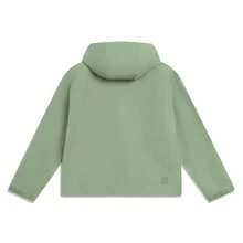 LI-NING Water-Repellent Windproof Jacket, Women's Water-Repellent System High Moisture Permeability Outdoor Commute Casual Jacket AFDVB48 - Grass Green - View 4