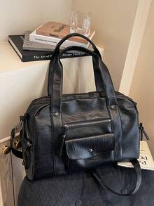Large Capacity Tote Bag For Women, New Spring Travel Shoulder Bag, Elegant Versatile Crossbody Bag - Multicolor - View 11