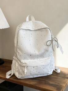 星形图案背包 | 可爱学院风旅行日常背包 - A - 查看 1