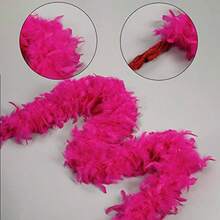 Hot Pink Boa Feather - 4g 2 Ya Boa For Party BulkChritma  Centerpiece Concert Pet And He Decoran 4g-Honk - 45g - View 3