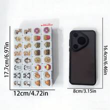 Trò chơi mạt chược Mini TK64+1 Cube Beach Escape, trò chơi phổ biến, với quả bóng chiến đấu hình cờ, trò chơi giải trí hai người chơi, quà tặng hoạt động giải trí trong bữa tiệc. - Màu xanh lam - Nhựa - Xem 9