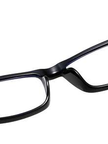 3 Pairs Unisex Rectangular Frame Sports Reading Glasses, Comfortable Anti-Slip, Ergonomic Design, Ideal For Reading, Driving, Fishing And Daily Use - Black - View 8