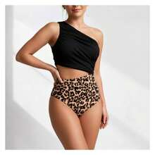 2026 New 2 Piece Swimsuit For Women With Cover Up Skirt - Halter Bathing Suits Starfish Print Swimwear Sets - Beach Pool Vacation Summer Outfit - M - View 2
