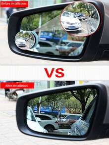 2 buah Kaca Spion Titik Buta Berbentuk Hati, Kaca Spion Titik Buta Cembung Sudut Lebar 360° Berbentuk Hati Tanpa Bingkai, Kaca Definisi Tinggi yang Dapat Diatur 360°, Kaca Lengkung Berbentuk Kipas, Cocok untuk Semua Model Mobil - Beraneka warna - View 6