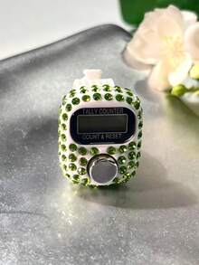 Máy đếm nhẫn kỹ thuật số, máy đếm nhẫn hiển thị tiện lợi, máy đếm cầm tay giảm căng thẳng, thích hợp để đếm khi cầu nguyện, đếm khi đan len, sử dụng trong kinh doanh, chơi golf, v.v. - Nhiều màu - Xem 20