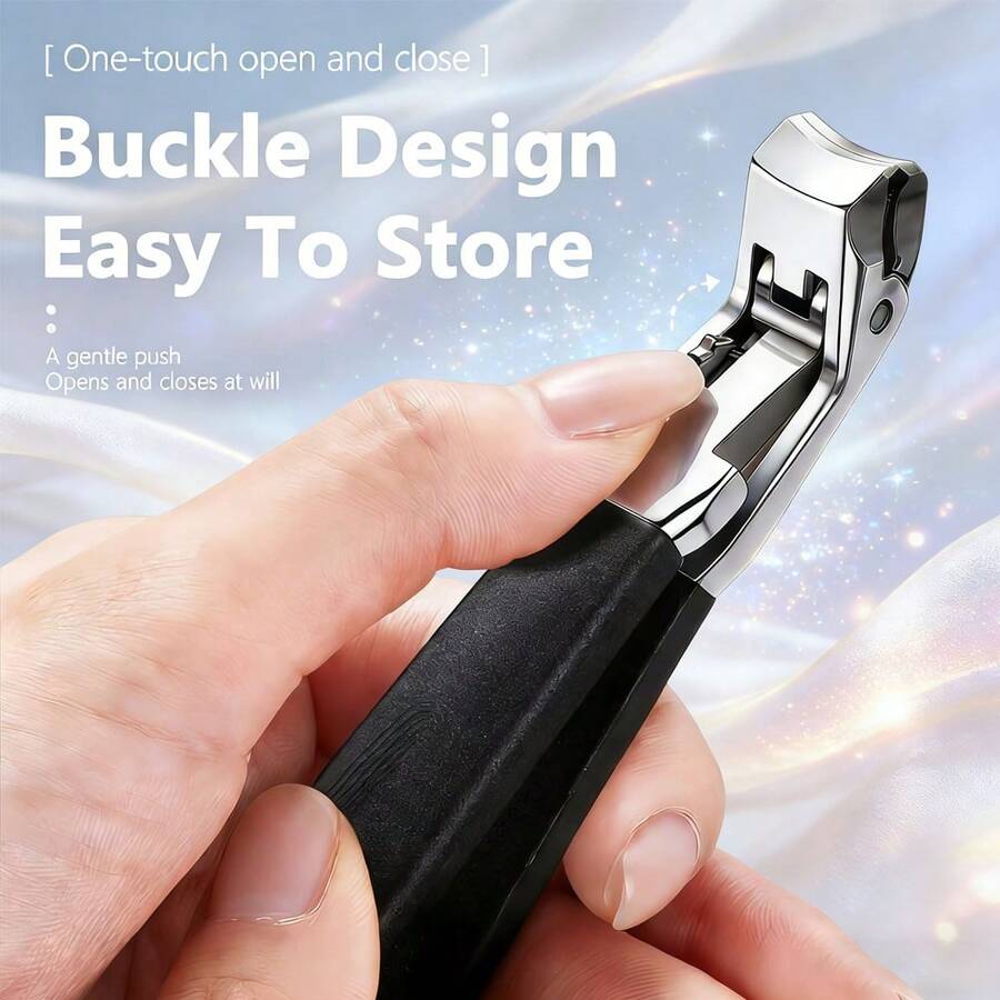 Ingrown Nail Clipper, Extra Sharp Elongated Blade Nail Cutter, Thick Hard Nail Trimmer, Home Manicure Tool Only Cuts Nails Not Skin - Multicolor - View 1
