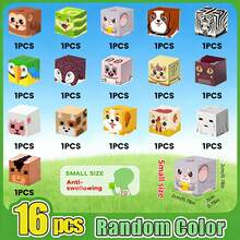 Magnetic Building Blocks - STEM Educational Toys, Magnetic Stacking Cubes, Family Interactive Game, Learning Puzzle Toys, Montessori Sensory Toys For Boys And Girls, Suitable For Building And Creation, Sensory Stacking Toys For Children 3+ Years Old, Birthday & Holiday Gifts (Partial Colors Random) - Multicolor - View 14