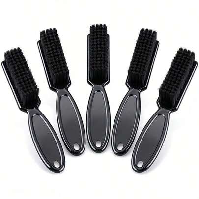 3/5 món Bàn chải vệ sinh tông đơ cắt tóc, bàn chải làm sạch lưỡi dao, dụng cụ làm sạch móng, dụng cụ tỉa tóc bằng nylon, dụng cụ tạo kiểu tóc tại salon