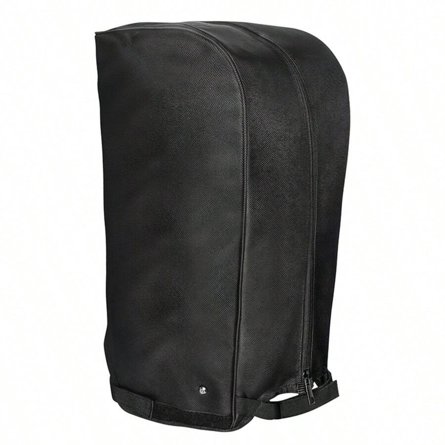 FINGER TEN Golf Bag Rain Cover 1 Pack For Stand & Cart Bags, Universal Fit Top Cover With Adjustable Hood For All-Weather Protection, Waterproof Dustproof Protector For Outdoor Use - Black - View 1