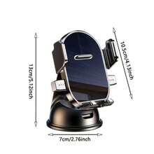 ABS Plastic New Suction Cup Universal Car Dashboard Navigation Holder, 360 Degree Rotation Car Vent Mount Phone Holder, Fits All Vehicles - Multicolor - View 6