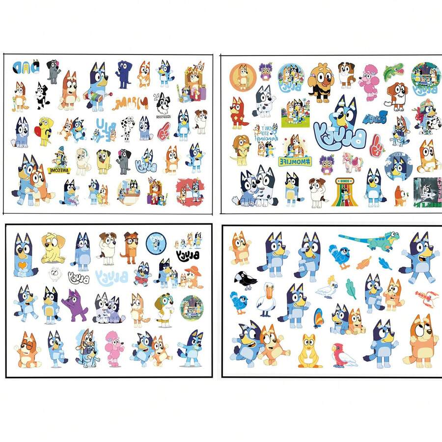 Bluey Bộ sticker chủ đề Bruy sáng tạo, đáp ứng mọi nhu cầu dễ thương của bạn! Mỗi sticker đều tái hiện sống động biểu cảm trong phim hoạt hình, với đầy đủ các phong cách vui nhộn, dễ thương và thư giãn. Các họa tiết không trùng lặp, mỗi sticker đều mang đến những bất ngờ mới. Hãy chia sẻ với bạn bè! - Nhiều màu - Xem 1