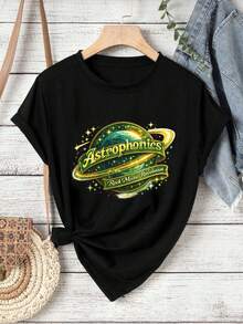 Women T-Shirts - Black - View 2