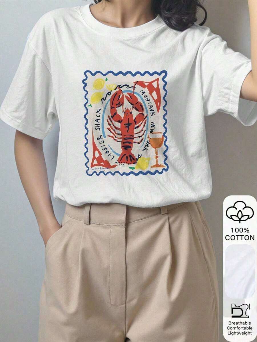 Women T-Shirts - White - View 1