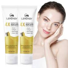 4倍亮白姜黄酸高效美白面霜，蕴含姜黄酸、阿魏酸和烟酰胺。精准淡化色素沉着，均匀肤色，淡化瑕疵，同时具有修护和保湿功效。令肌肤焕发健康年轻光彩。60克 - 麴酸 - 查看 7