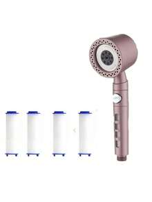 5-Setting Adjustable Handheld Shower Head With Filter Function, Suitable For Bathroom Shower Head, Bathroom Hardware Accessories And Bathroom Decor, Providing A Luxurious Bathing Experience - Multicolor - View 11