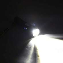 High Power Searchlight Flashlight, Rechargeable Tactical LED Torch With 18650 Battery & Type-C Charging, Super Bright Camping Lamp, Zoomable Spot/Flood Beam, 5 Modes Including Strobe, Durable Water-Resistant Construction For Search Rescue, Hunting, Camping, Hiking, Emergency Kit, Gift For Adventurers First Responders Built-In 1200mAh Battery - Highlight Flashlight - View 11