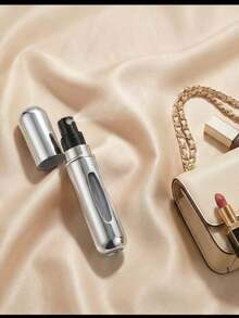 3/1pc Refillable Perfume Atomizer Bottle, Bottom Refill Design, Decant Large Perfume Bottle Into Small Portable Sprayer, Reusable Travel Fragrance Spray Bottle, Unisex - 8ml - View 13