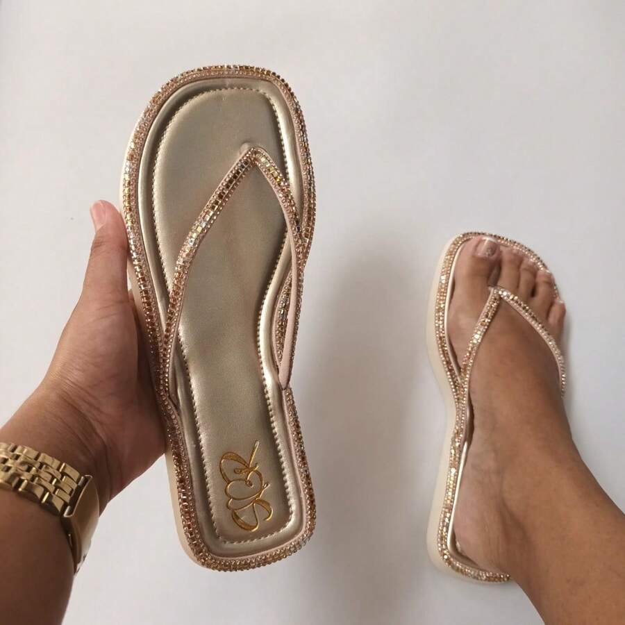 Flat Rhinestones - Gold - Übersicht 1
