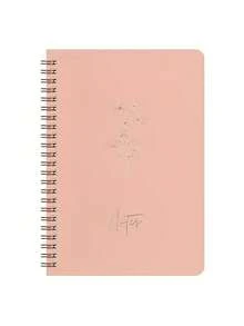1pc Aesthetic Spiral Notebook, Cute Thick Inner Pages Diary, Unique Floral Design, Lined A5 Spiral Notebook, Suitable For School/University/Office, Perfect Birthday/Back To School Gift - Multicolor - View 10