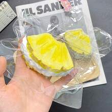 2026新款硅胶挤压玩具，慢回弹桃子、草莓、酸奶造型 - 完美礼物、生日礼物、理想礼物、惊喜礼物、节日礼物、情侣礼物、万圣节礼物、圣诞礼物、游戏玩家礼物 - 彩色 - 查看 14