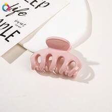 4 chiếc/1 chiếc Kẹp tóc nhựa bóng mượt màu đen trắng hồng nâu cỡ trung bình 6cm/2.36in, kiểu càng cua nhẹ, thời trang, đa năng, cao cấp, thanh lịch, đơn giản, tối giản, màu trơn, phụ kiện tóc phù hợp cho đi chơi hàng ngày, tiệc tùng, đi làm, kỳ nghỉ, rửa mặt, tắm, trang điểm, phối đồ, phụ kiện trang sức, mũ đội đầu, trang phục mùa hè. - Nhiều màu - Xem 5
