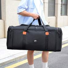 2026新款大容量旅行包，男士手提行李包，跨境重型尼龙单肩包，搬家超大健身包，飞机认可旅行包 - 彩色 - 查看 12