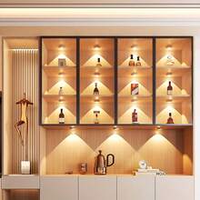 USB Magnetic Display Cabinet Spotlight, Wine Cabinet Decorative Sensor Light, Cabinet Wardrobe Product Lighting - Multicolor - View 5
