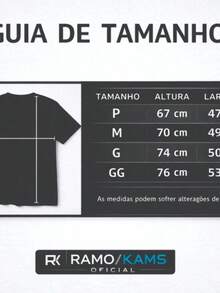 Camiseta Feminina ROGAI POR NOS Gola Redonda Manga Curta Algodão Moda Basica,  Todos Os Estilos - Branco - View 6