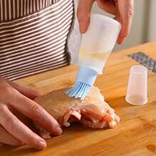2pcs/1pc Semi-Transparent Silicone Butter Cream Spatula Scraper Cake Baking Mixing Tool - View 9