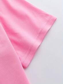 Camisetas de mujer a la moda - rosa - Ver 4
