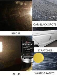 Sáp dưỡng xe hơi - Làm sáng bóng bề mặt, bảo vệ khỏi ô nhiễm và oxy hóa, dễ thoa và đánh bóng, phục hồi các vết xước sơn. - A - Xem 2