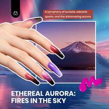 Beetles 44Pcs 36 Colors Mystic Wonderland Gel Nail Polish Set, Burgundy Brown Orange Red Shades, With Base Coat & Glossy Matte Glitter Top Coat, Soak Off UV LED, Manicure Kit, Ideal Gifts For Women - 44Pcs 36 Colors Mystic Wonderland - 查看 6