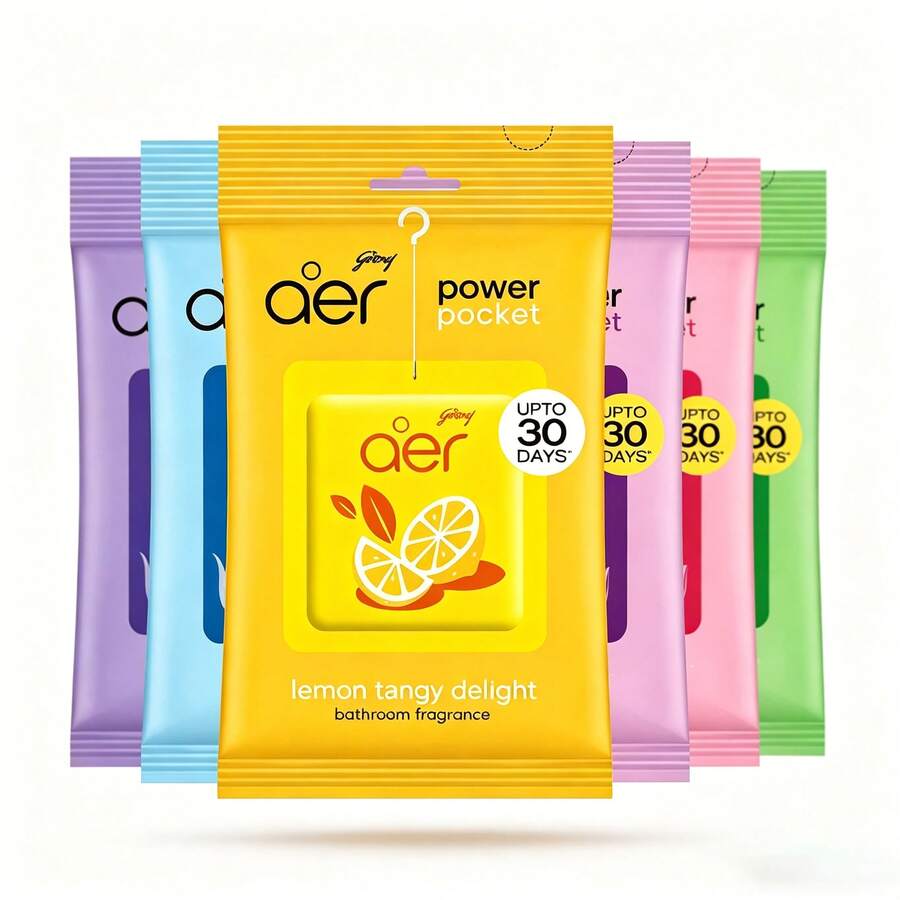 2pcs Hanging Air Freshener Multi-Scent Long-Lasting – Car Bathroom Wardrobe Deodorizer - Lavender - View 1