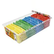 Fini Rellenitos 4 colores brillo y con azucar  caja 200u a elegir 4 sabores limon,manzana,frambuesa,fresa gran calidad y sabor Fini grantizado - CAJA 200U - Ver 4