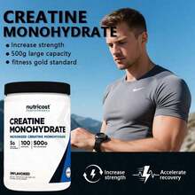 Miriyalyad Creatine Monohydrate Micronized Powder 500G, 5000mg Per Serv (5g) - 100 Servings, 17.9 Oz[Free Shipping ] - 2PCS - 查看 2