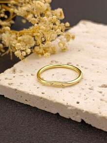 1 chiếc nhẫn khắc tên theo yêu cầu, nhẫn xếp chồng, nhẫn khắc tên nhỏ nhắn, nhẫn khắc tên xếp chồng, nhẫn khắc tên, quà tặng cá nhân hóa cho phái nữ, quà tặng cho mẹ - Nhiều màu - Xem 5