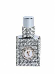 15毫升闪亮香水喷雾瓶，可重复灌装的奢华水晶喷雾瓶，闪光玻璃香水喷雾器，手工水晶瓶，防漏香水喷雾瓶，旅行香水瓶，晚宴派对香水喷雾，旅行必备 - 彩色 - 查看 14